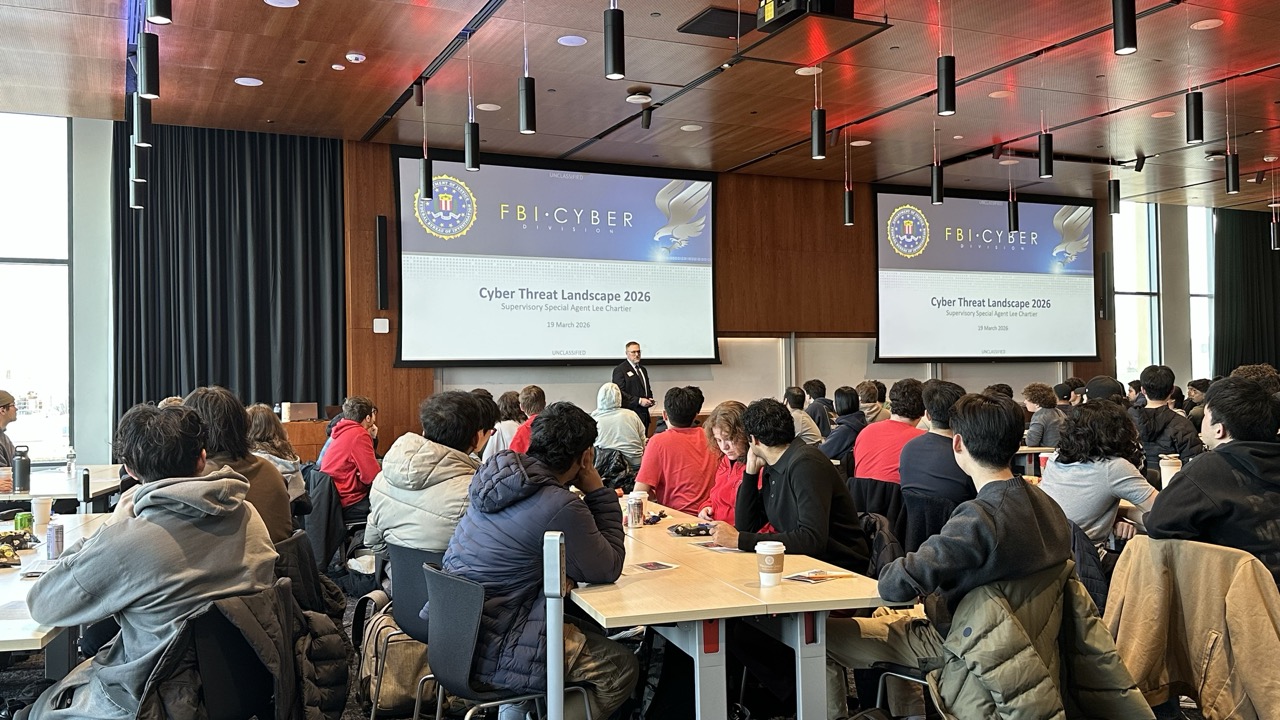 Students at the Cyber Badger 2026 exercise